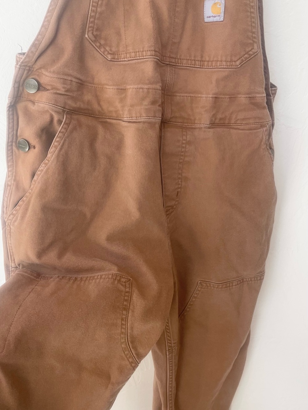 CARHARRT Ashland Bib Overalls OR6001 Brown S 4-6 - Picture 6 of 16